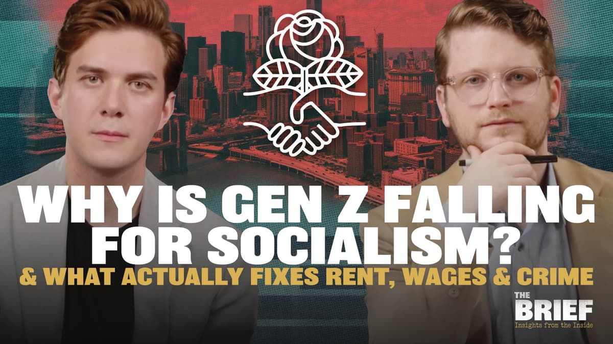 Why Is Gen Z Falling For Socialism?  And What Actually Fixes Rent, Wages & Crime