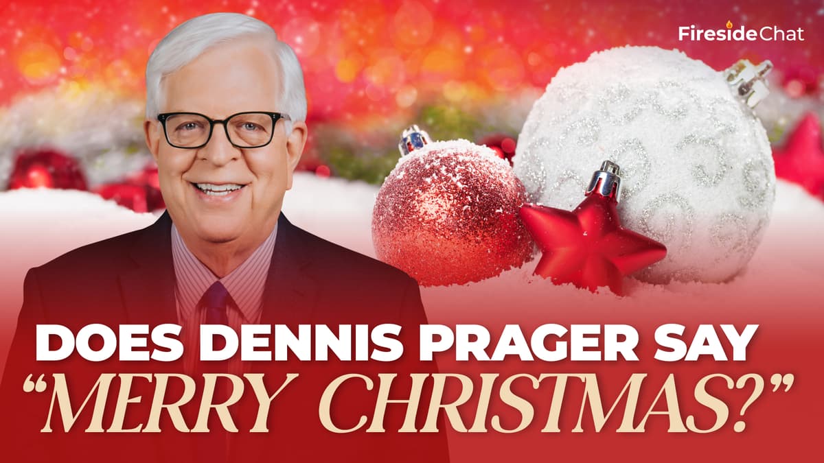 Does Dennis Prager Say “Merry Christmas?”
