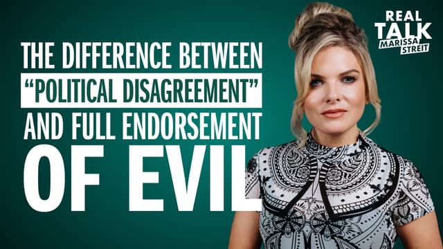 The Difference Between “Political Disagreement” and Full Endorsement Of Evil