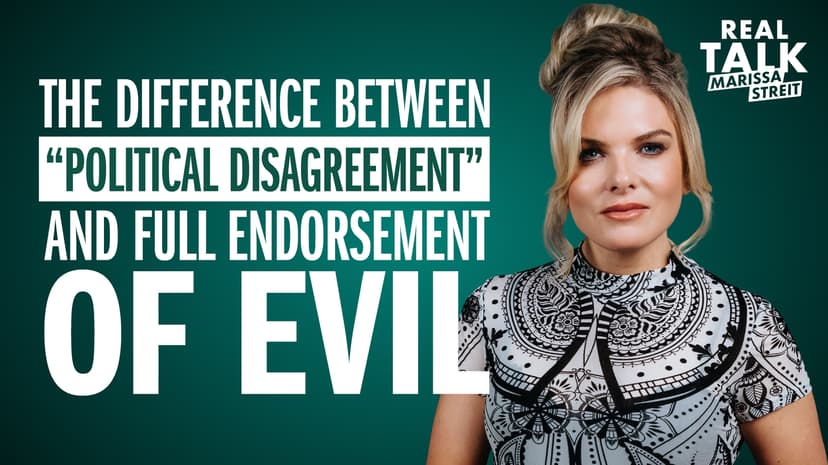 The Difference Between “Political Disagreement” and Full Endorsement Of Evil