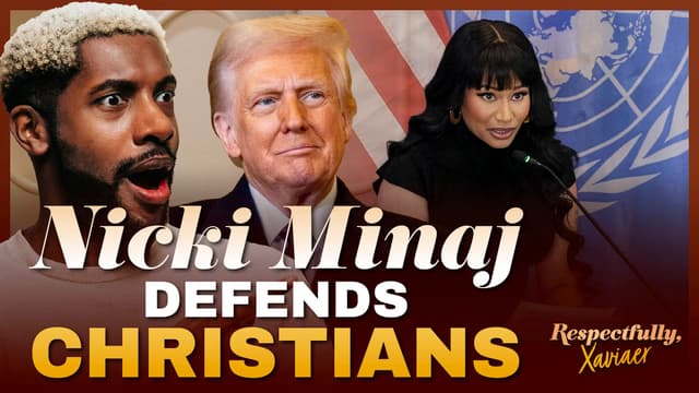 Nicki Minaj Thanks President Trump and Addresses the UN to Protect Christians
