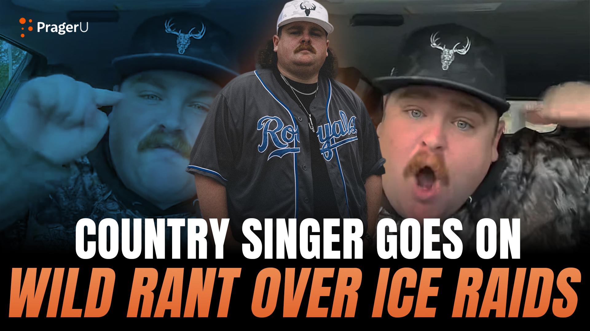 Country Singer Goes on Wild Rant Over ICE Raids
