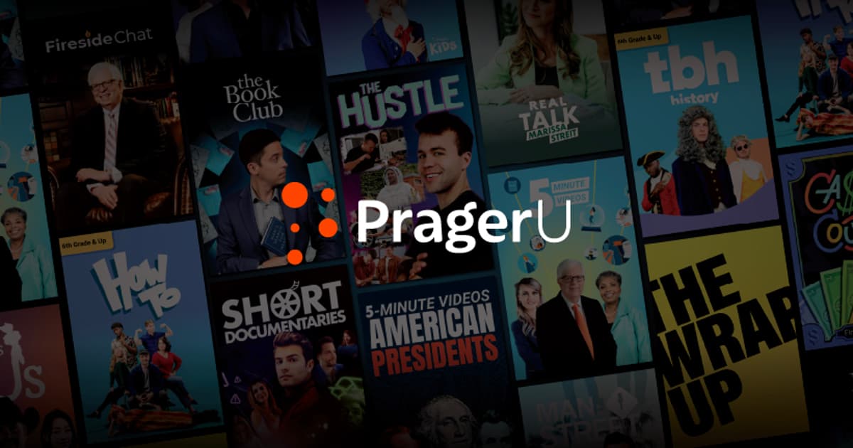 The picture prageru.com shows when its homepage is shared
