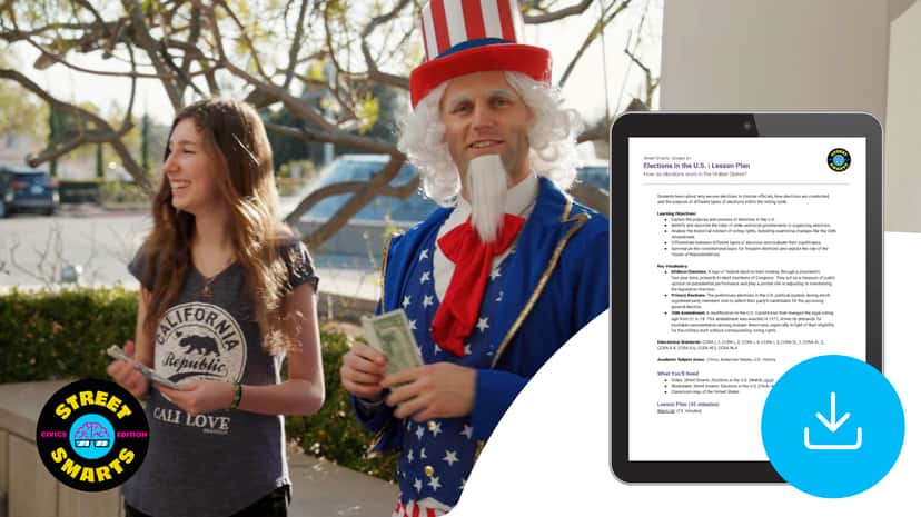 "Street Smarts: Elections in the U.S." Lesson Plan