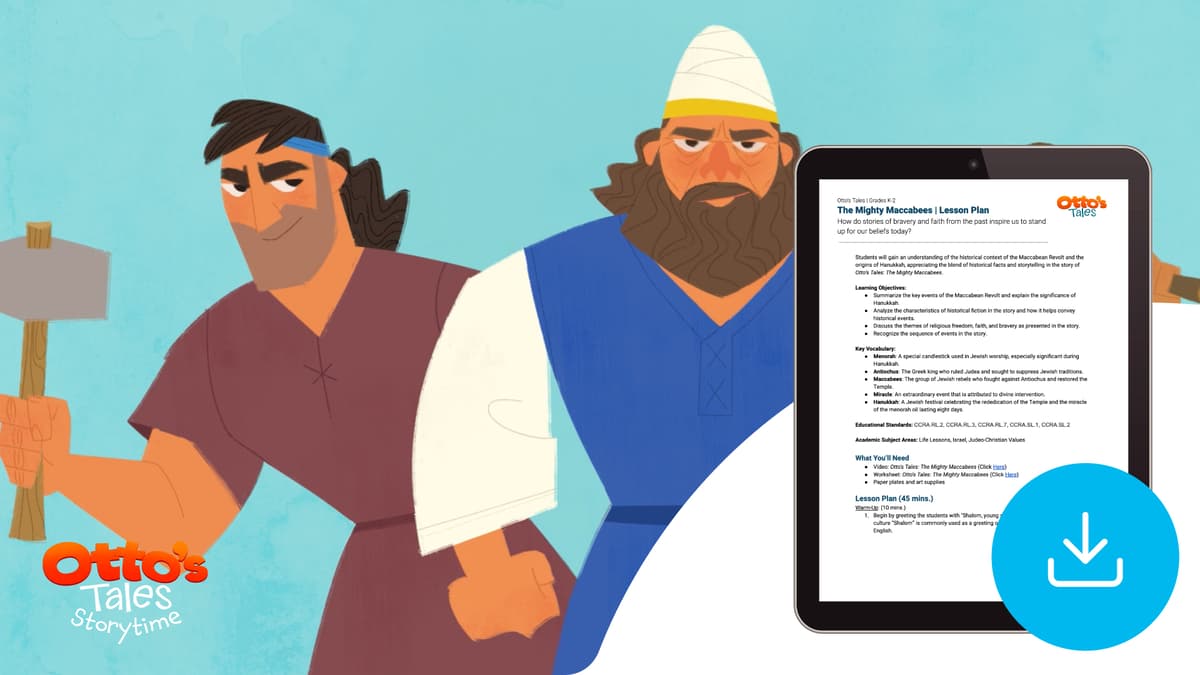 "Otto's Tales: The Mighty Maccabees" Lesson Plan