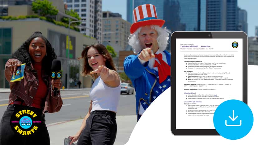 "Street Smarts: The Office of Sheriff" Lesson Plan