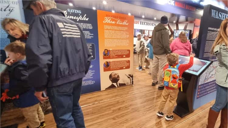 The Boston Globe: Trump-Approved "Freedom Trucks" are Doing an American History Roadshow. We Took a Tour of One.