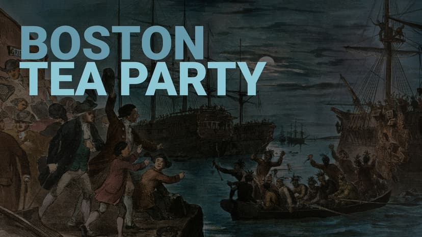 Road To Liberty: The Boston Tea Party