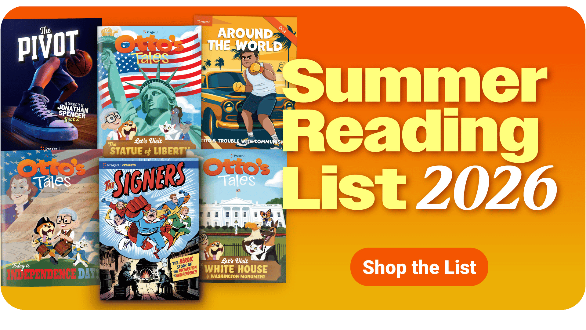 PragerU Kids Summer Reading List 2026