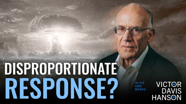 The Real Reason Japan Surrendered In 1945 | Victor Davis Hanson