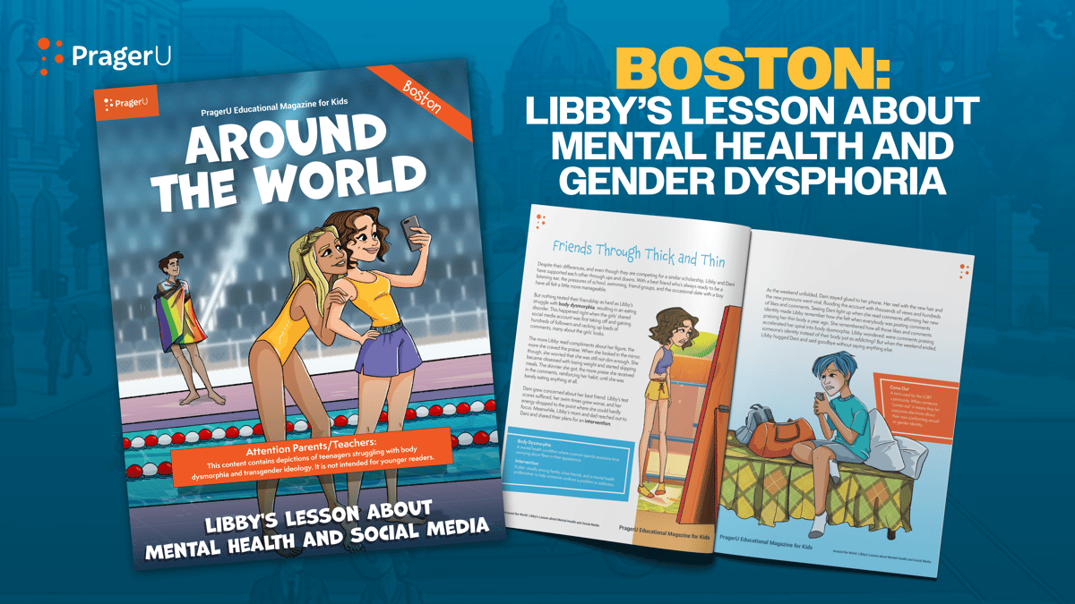 Boston: Libby’s Lesson about Mental Health and Gender Dysphoria