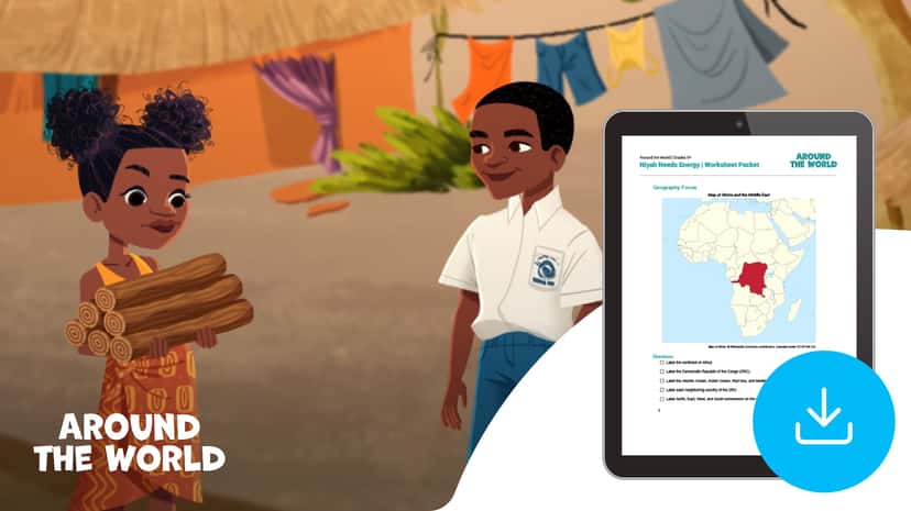 "Central Africa: Niyah Needs Energy" Worksheet Packet