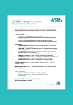 "Canada: Marcel Makes a Sacrifice" Lesson Plan