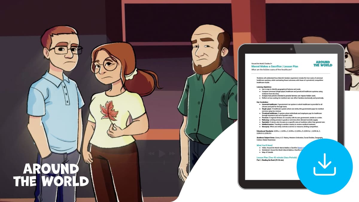 "Canada: Marcel Makes a Sacrifice" Lesson Plan