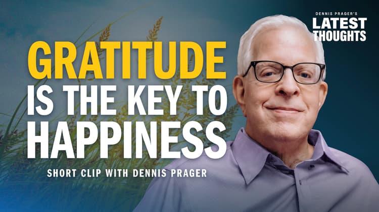 Gratitude Is the Key to Happiness