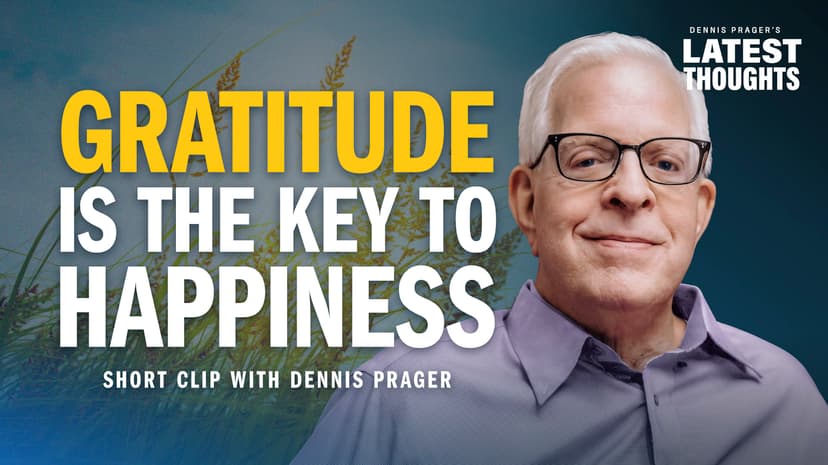 Gratitude Is the Key to Happiness