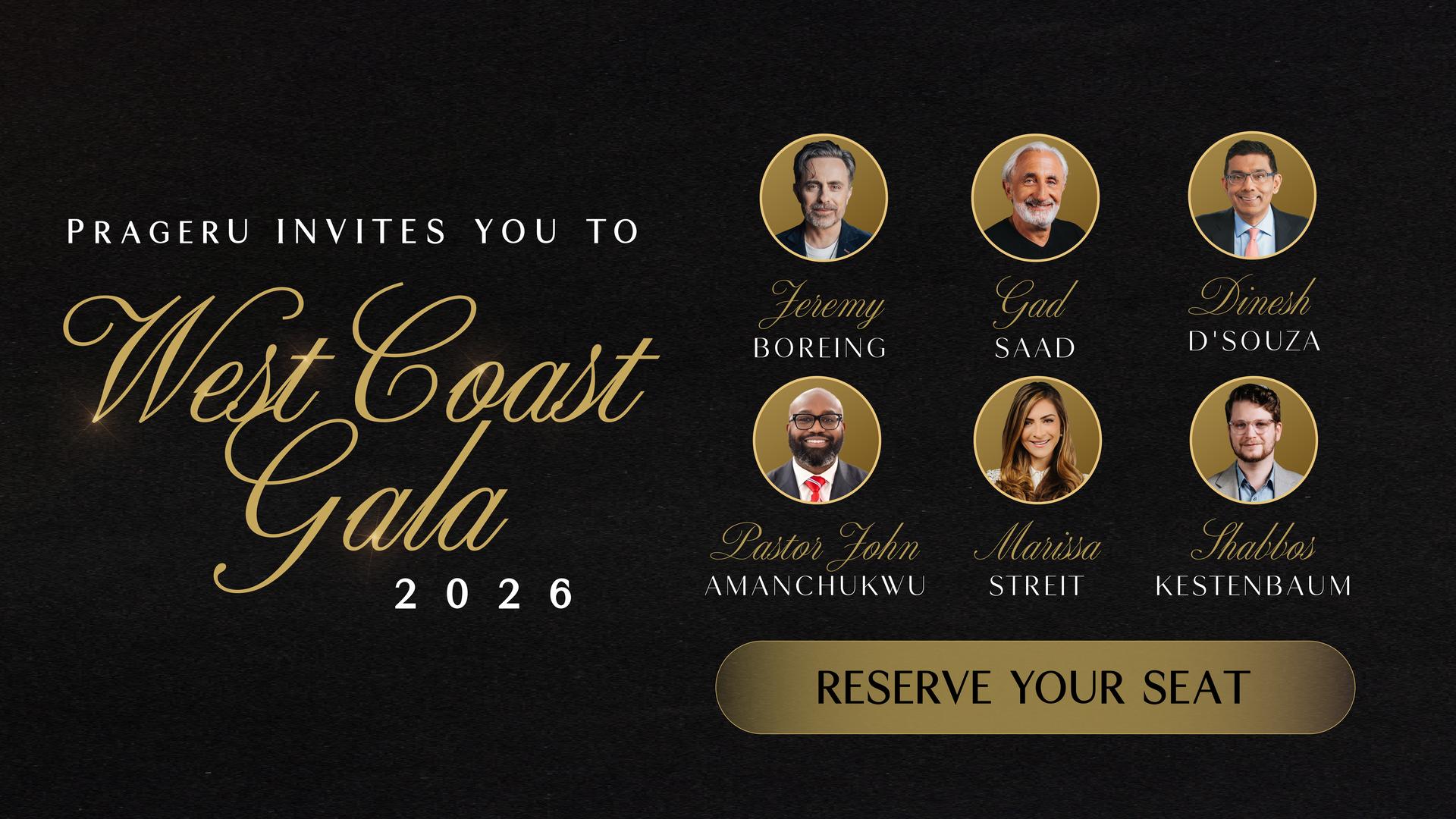 Reserve Your Seat at our West Coast Gala