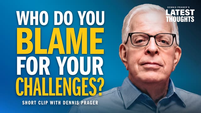 Who Do You Blame for Your Challenges?