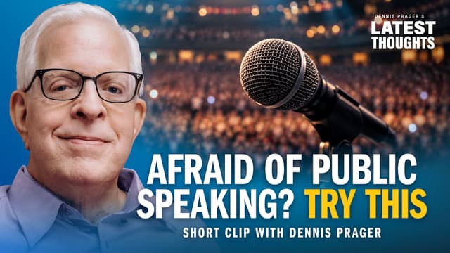Afraid of Public Speaking? Try This.