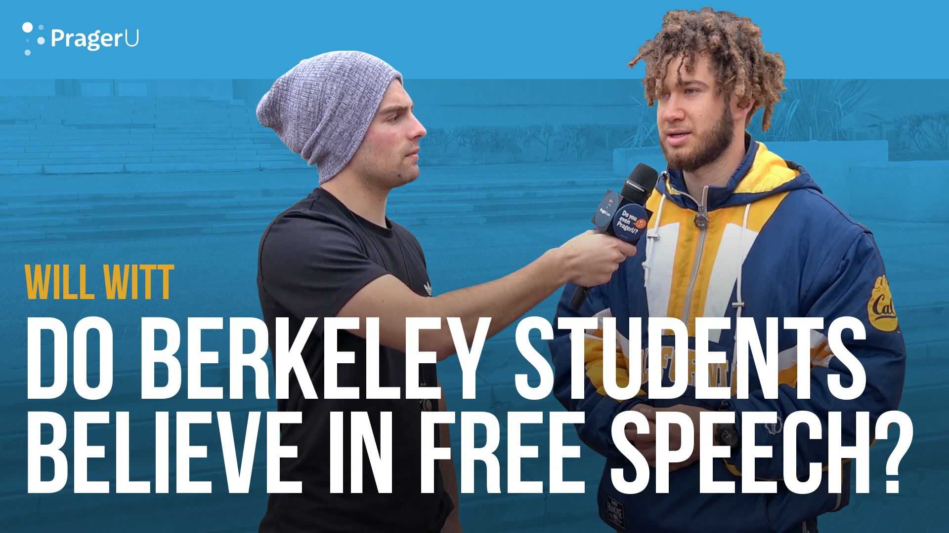 Will Witt Asks UC Berkeley Students About Free Speech