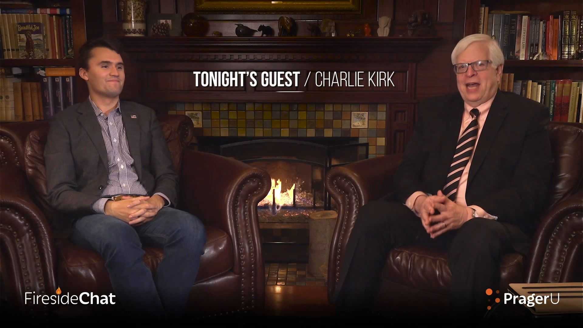 Fireside Chat Ep. 65 - Dennis Talks With TPUSA's Charlie Kirk!