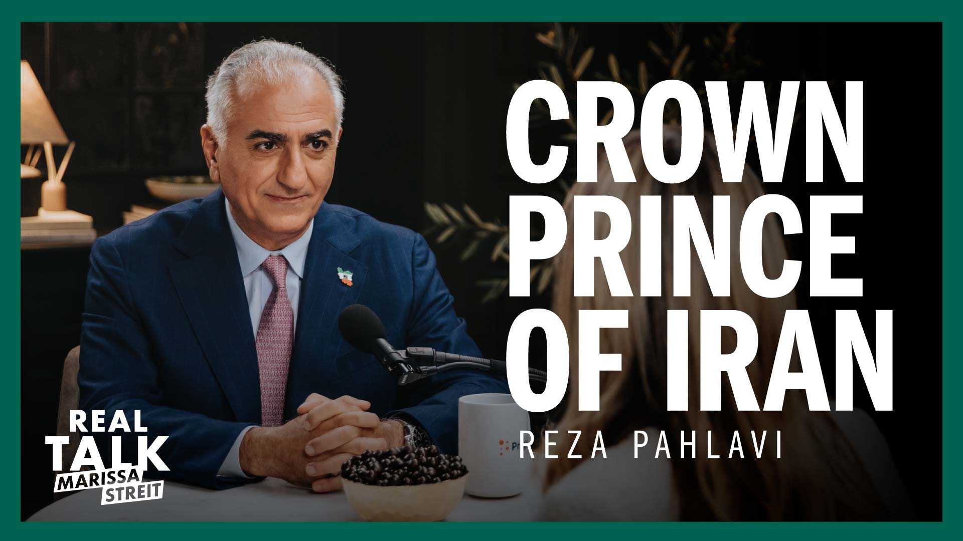 Iranian Crown Prince Reza Pahlavi Says Iranians Are Ready for Regime Change