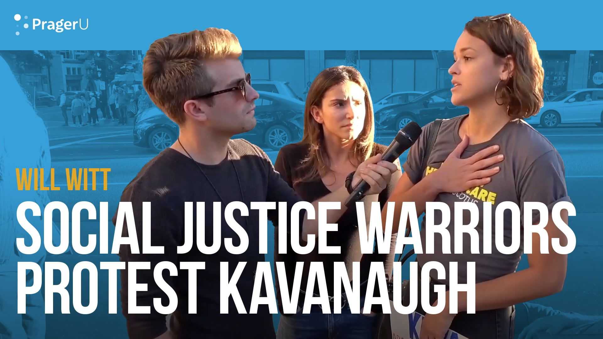 Social Justice Warriors Protest Kavanaugh