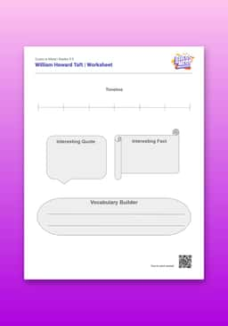 "Guess or Mess: William Howard Taft" Worksheet