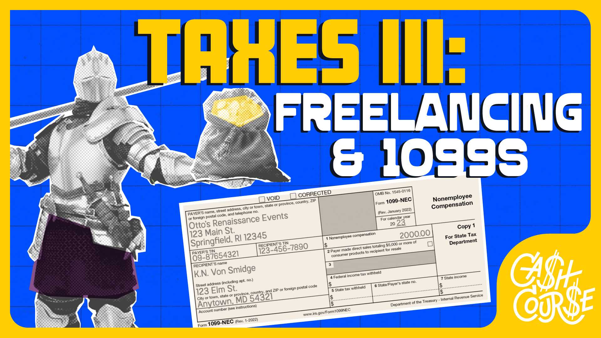 Taxes III: Freelancing & 1099s