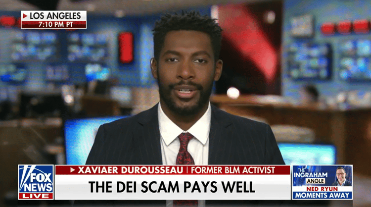 Xaviar on The Ingraham Angle: The DEI Scam