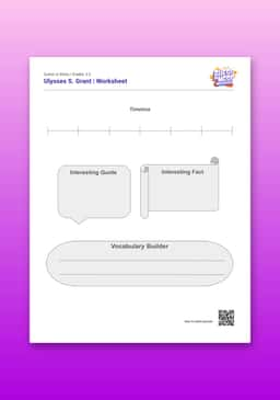 "Guess or Mess: Ulysses S. Grant" Worksheet