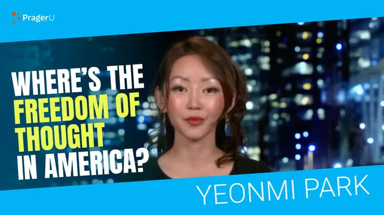 North Korean Defector: Where's the Freedom of Thought in America?