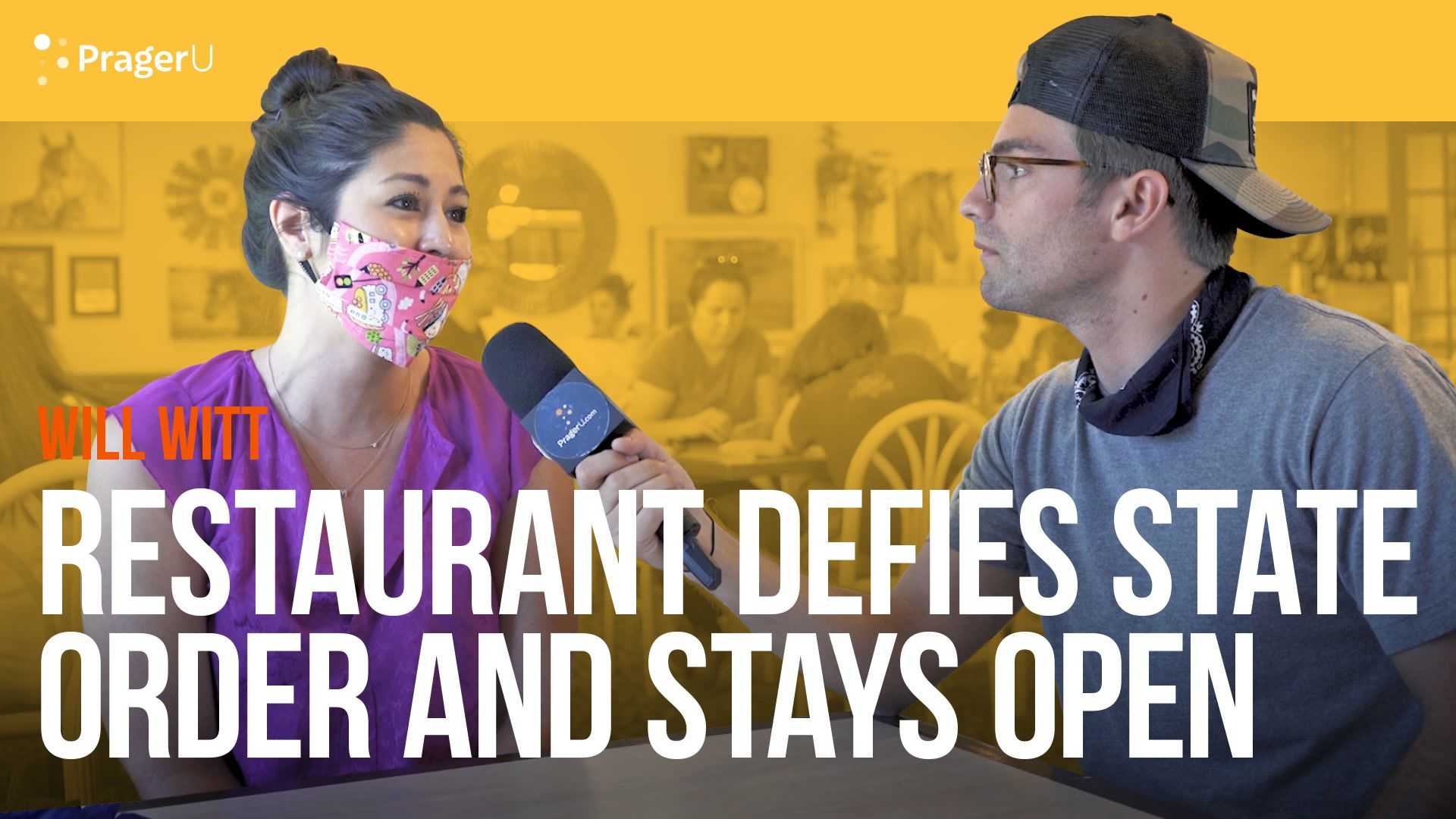 Restaurant Defies State Order and Stays Open