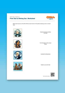 "Otto's Tales: From Sea to Shining Sea" Worksheet