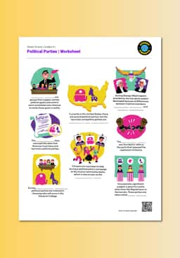 "Street Smarts: Political Parties" Worksheet