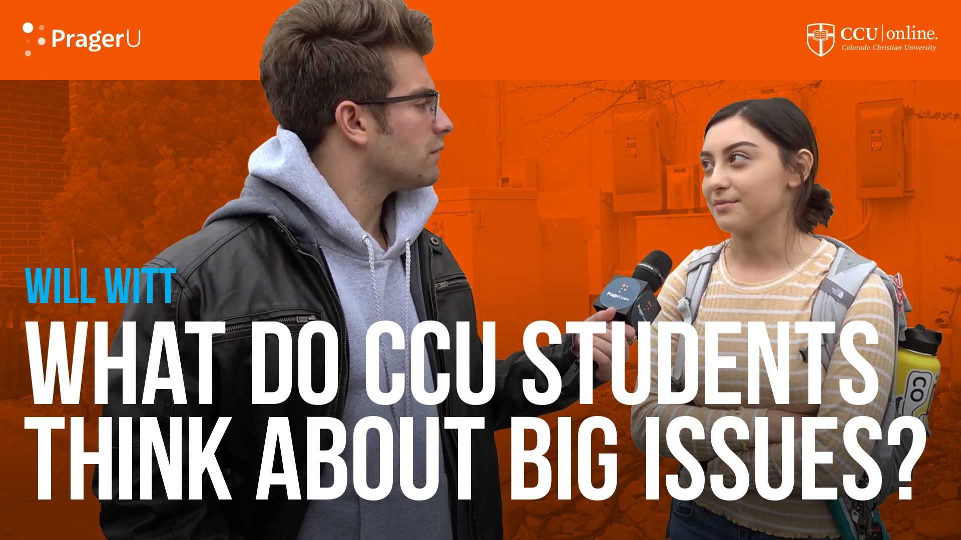 What Do Students at Colorado Christian University Think About Big Issues?