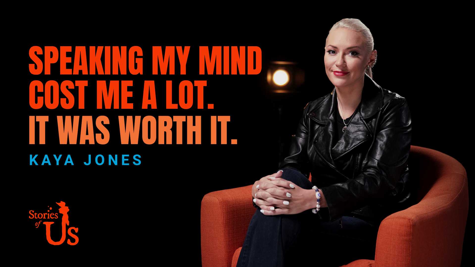 Kaya Jones: Speaking My Mind Cost Me a Lot. It Was Worth It.