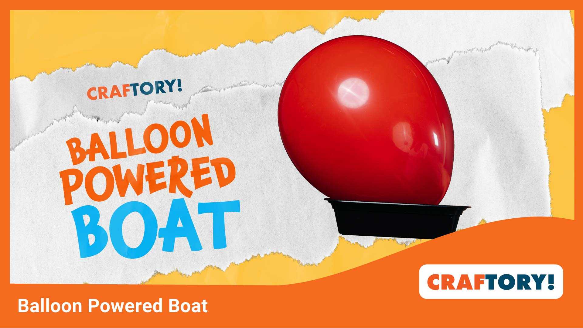 Balloon Powered Boat