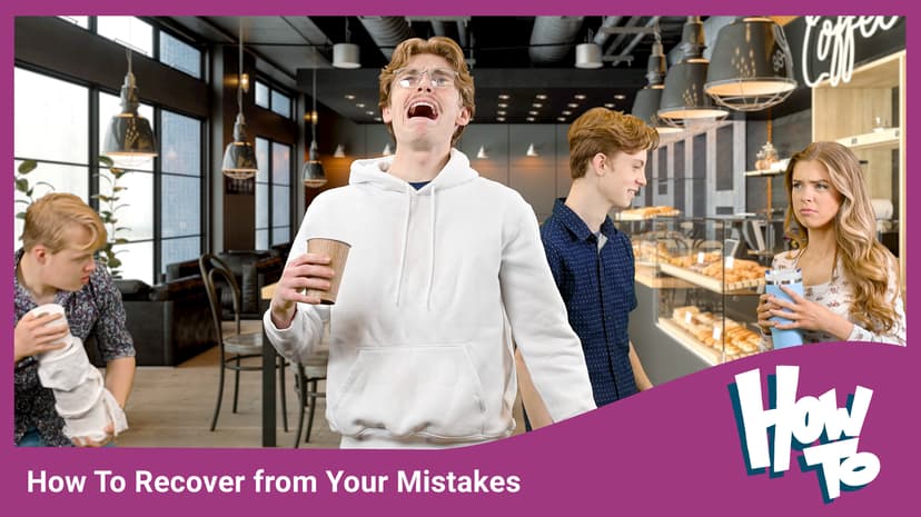 How To Recover from Your Mistakes