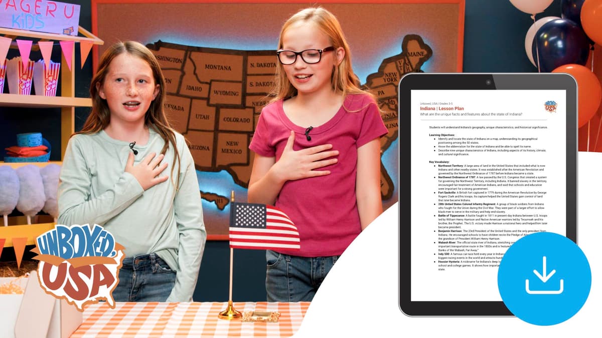 "Unboxed, USA: Indiana" Lesson Plan