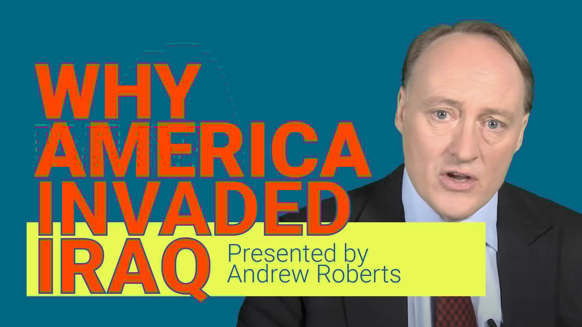 Why America Invaded Iraq