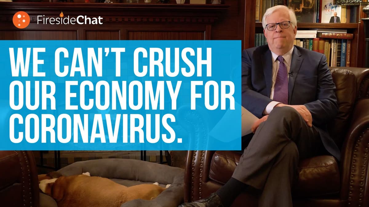 We Can't Crush Our Economy for Coronavirus