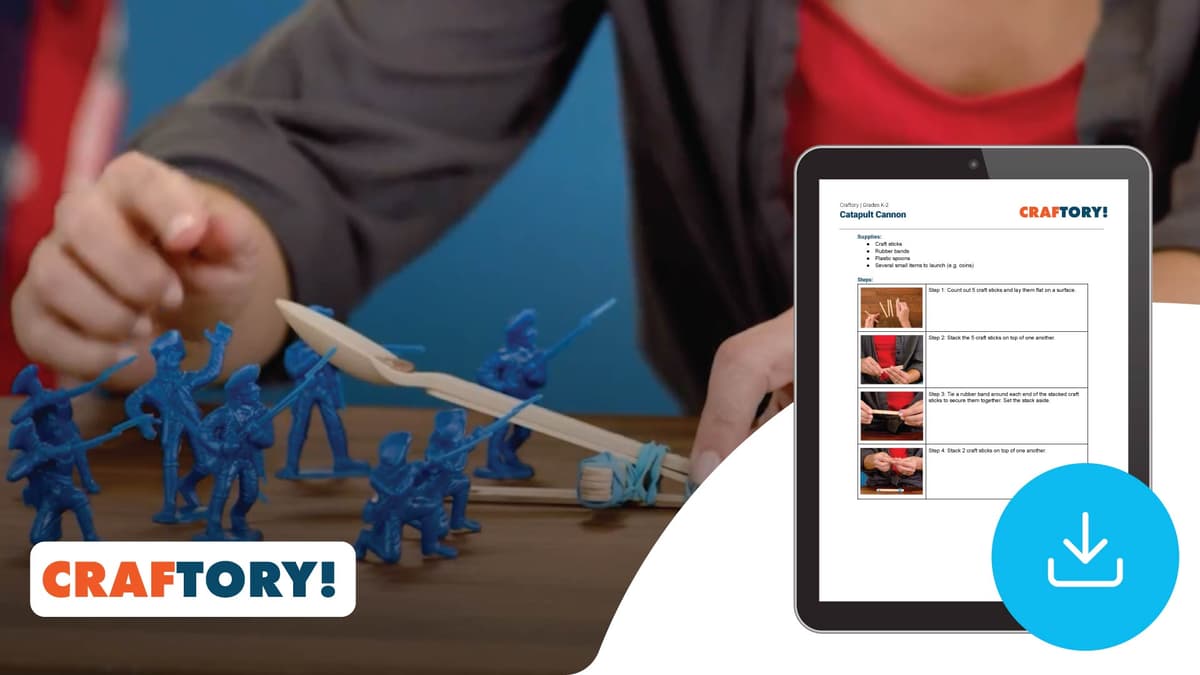 "Craftory: Catapult Cannons" Instructions