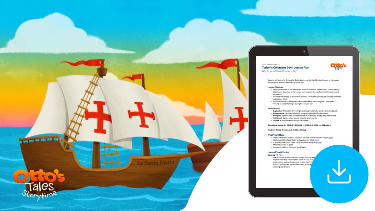 "Otto's Tales: Today Is Columbus Day" Lesson Plan