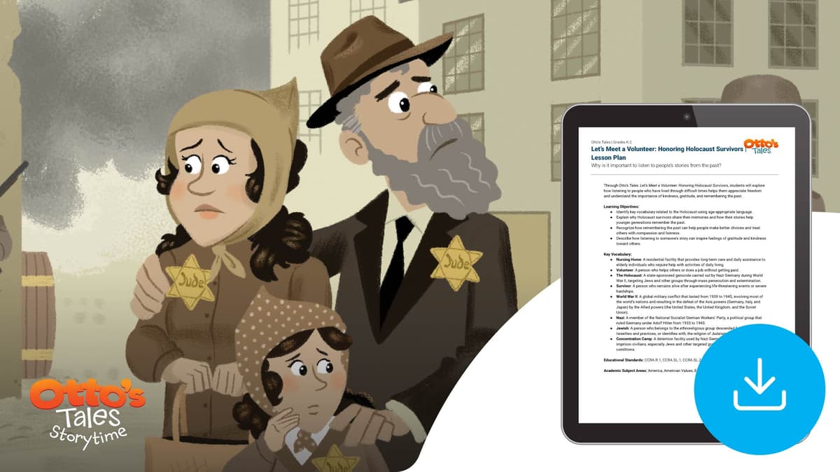 "Otto's Tales: Let's Meet a Volunteer" Lesson Plan