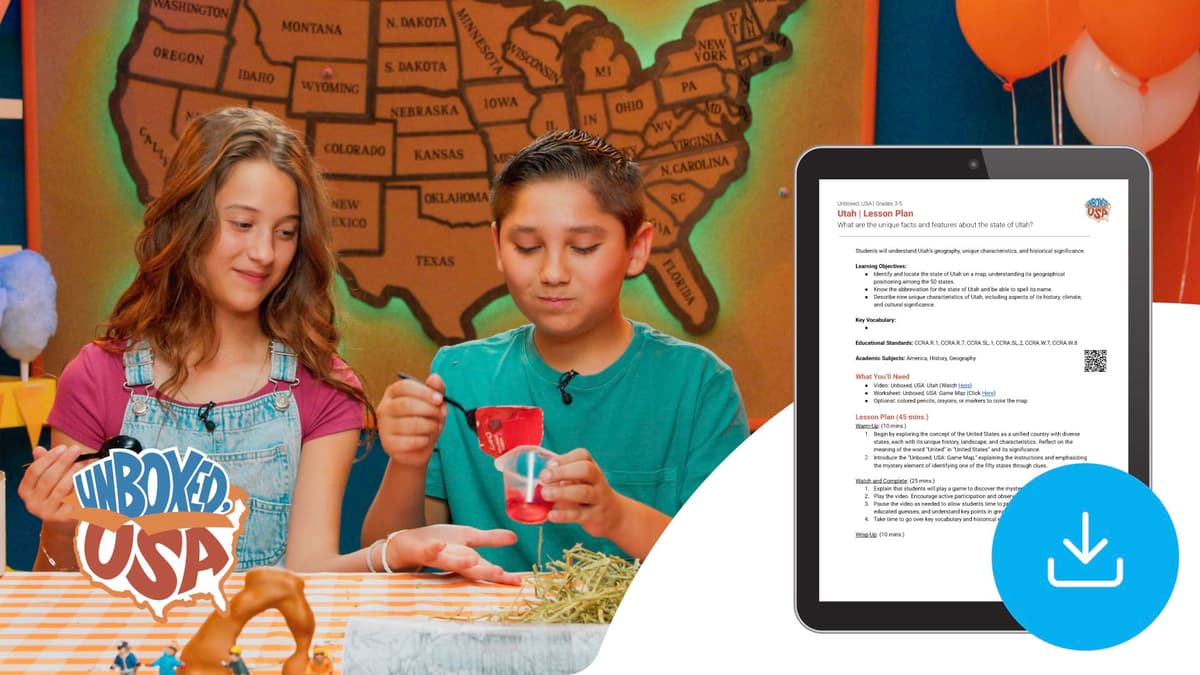 "Unboxed, USA: Utah" Lesson Plan