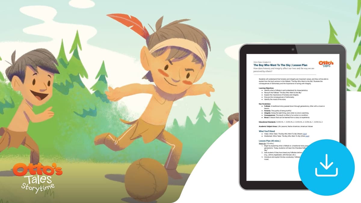 "Otto's Tales: The Boy Who Went to the Sky" Lesson Plan