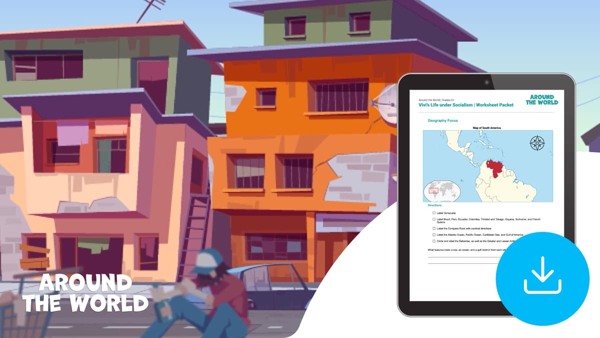 "Venezuela: Vivi's Life under Socialism" Worksheet Packet