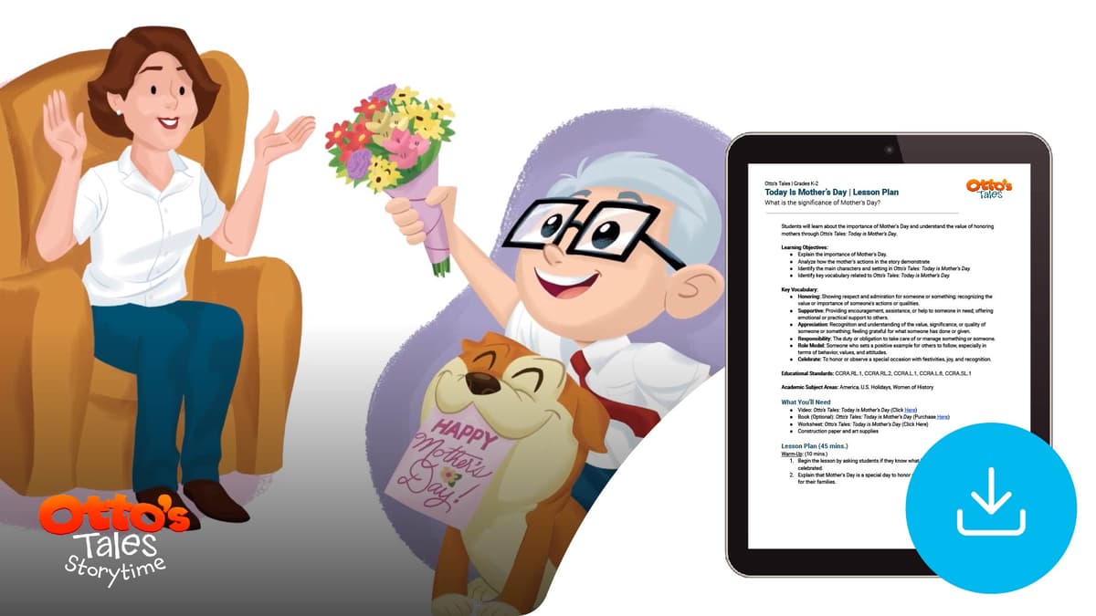 "Otto's Tales: Today Is Mother's Day" Lesson Plan
