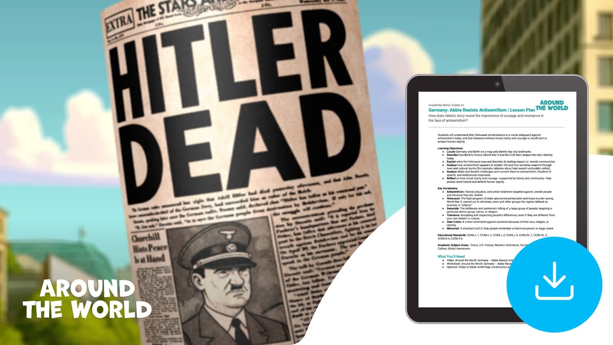 "Germany: Abbie Resists Antisemitism" Lesson Plan